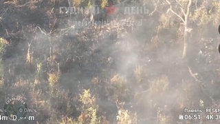 russian forces cleaning the the battlefiend