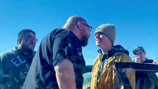 Huge Hot Headed Guy Starts A Fight Then Promptly Gets Killed