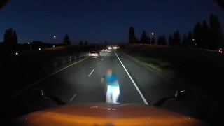 Semi Collision with Man