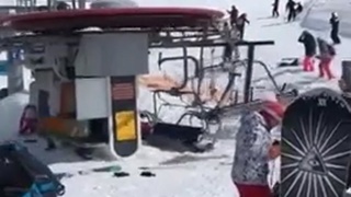 Russian sky resort sabotaged by the armed forces of Ukraine