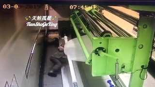 Like a spider wrapping its catch
