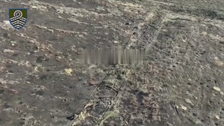 The ambush of two Russian tanks