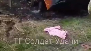 Dead Ukrainians litter Russia's Road to Victory