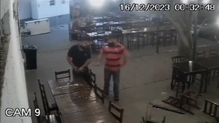 police officer murdered by prison security guard
