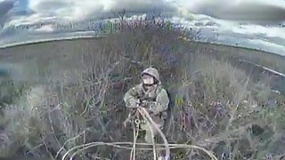 Ukrainian conscript solider smiles as his death