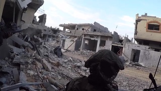 IDF of 551st brigade clearing streets