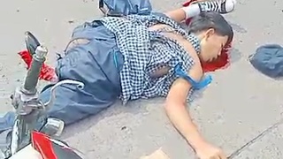 indonesian crushed in street
