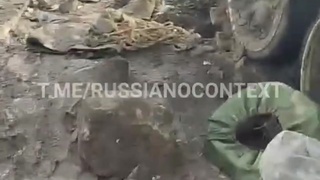 rusian soldier showing the reality