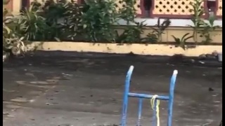 Ambulance Ejection Sends 2 Flying