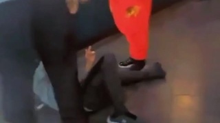 The Terminator in a brawl