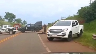 Police Bitch Hit And Run Over