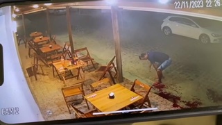 man shot in leg