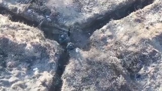 Two orcs wanted to smoke some weed in the trench