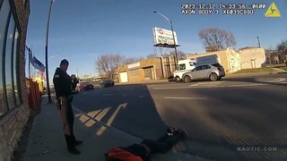 Stolen Vehicle Suspect Runs into Semi