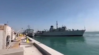 Two ships NOT passing in the night!