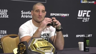 UFC Champ PUMMELS Woke Reporter