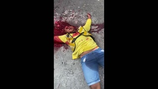 Brazilian rapist had an interesting death by urinating and his brain exposed