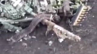 Drone attacks soldier