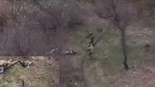 Ukrops captured by the Russians  during mission.