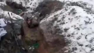 Russian army capture a position