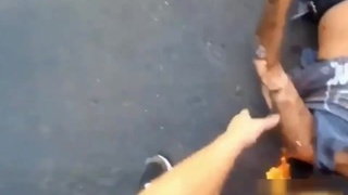 Show off crashes bike