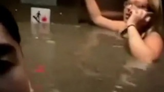 Trapped in Flooding Elevator