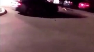 Woman Mad at Friends-Tries To Run Them Over