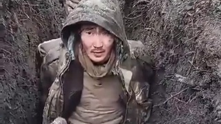 Captured rusian position