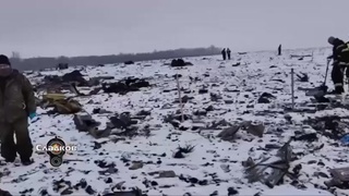 patriot shot down russian plane full of UKRAINE POW