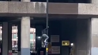 Crazy stunt
