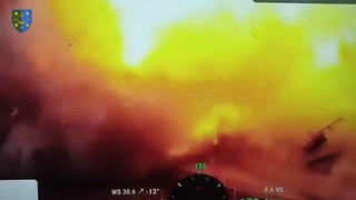 Drone vs tank