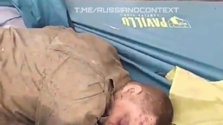 Members of PMC Wagner showing their "respect" to the rusian army