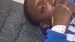 Screwdriver in head