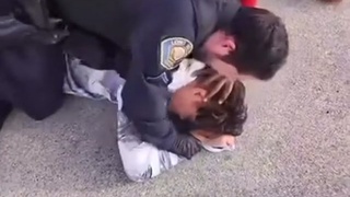 Child Predator Suspect Tries to Escape