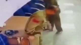 Casual Guy Shredded by His Rifle