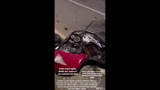 victims of a very serious accident in B&uacute;zios Brazil