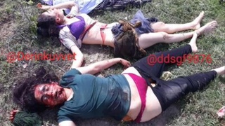 DEAD FEMALE SOLIDER'S