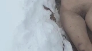 Naked Female Soldier PKK Dragged