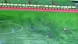 Football Player Struck By Lightning