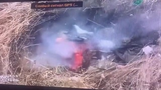 Soldier gets turned into mince