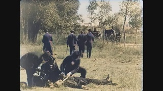 1896 - France - Pistol duel between two men