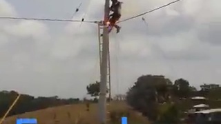 in full electrocution