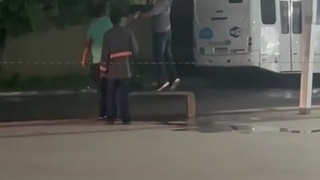 Popping a giant water balloon