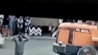 men crushed by the tractor come on bro