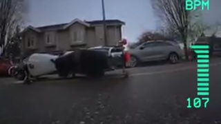 ANOTHER MOTORCYCLE ACCIDENT "SELFIE"