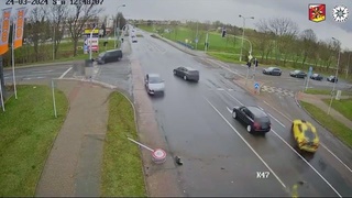 DRUNK DRIVER CRASHES A RENTAL MUSTANG