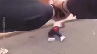 Officer empties full magazine