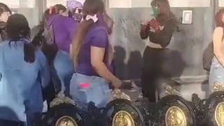 Another Video From The Lesbian Protest