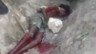 kill victim with machete