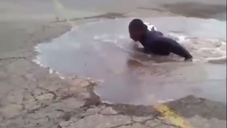 jump into another dimension